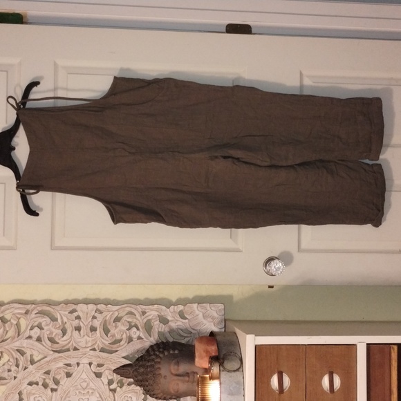 aerie Pants - Aerie tie shoulder jumpsuit overalls